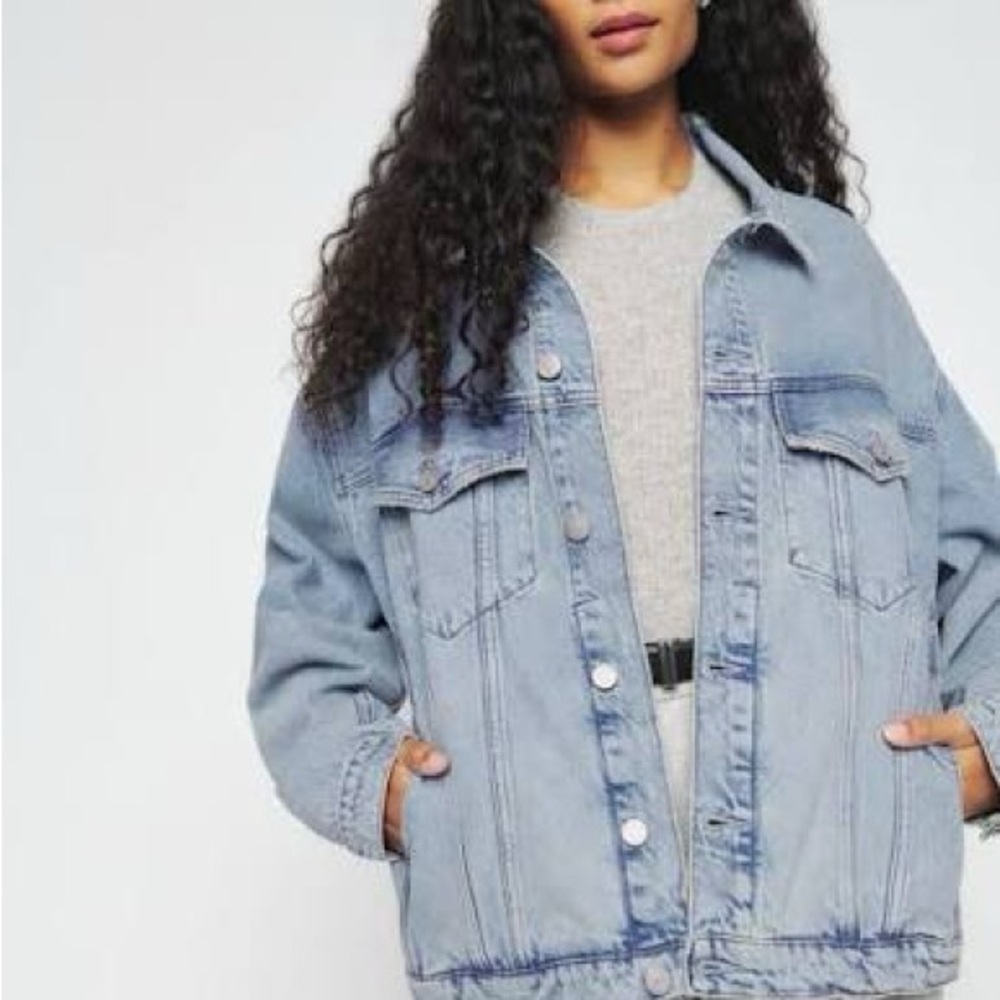Reformation Simone Oversized Denim Jacket - Alva wash (currently out of stock!)